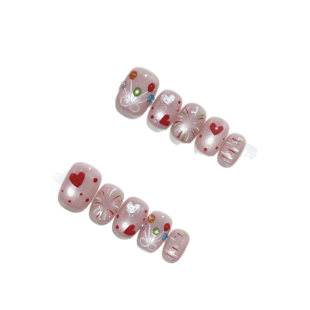 Decorative Press-On Nails Stornfield