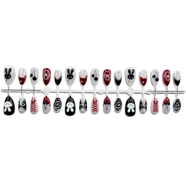 Artistic Character-Design Press-On Nails