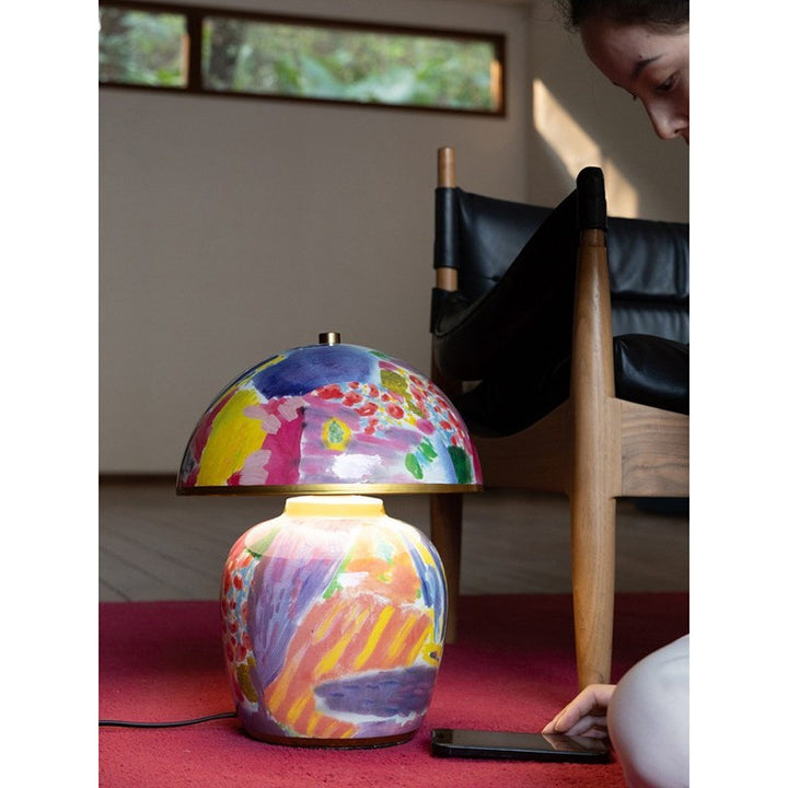 Artistic Ceramic Table Lamp