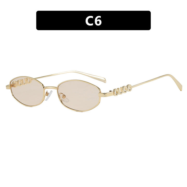 Women’s fashionable sunglasses with elegant stainless steel frame and UV protection Stornfield