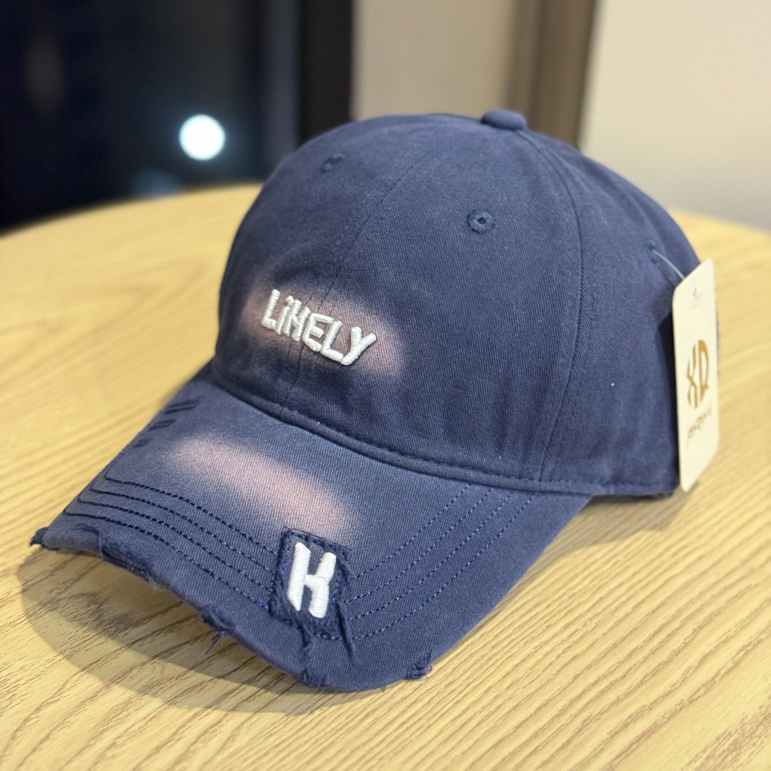 Women's Distressed Embroidered Baseball Cap Stornfield