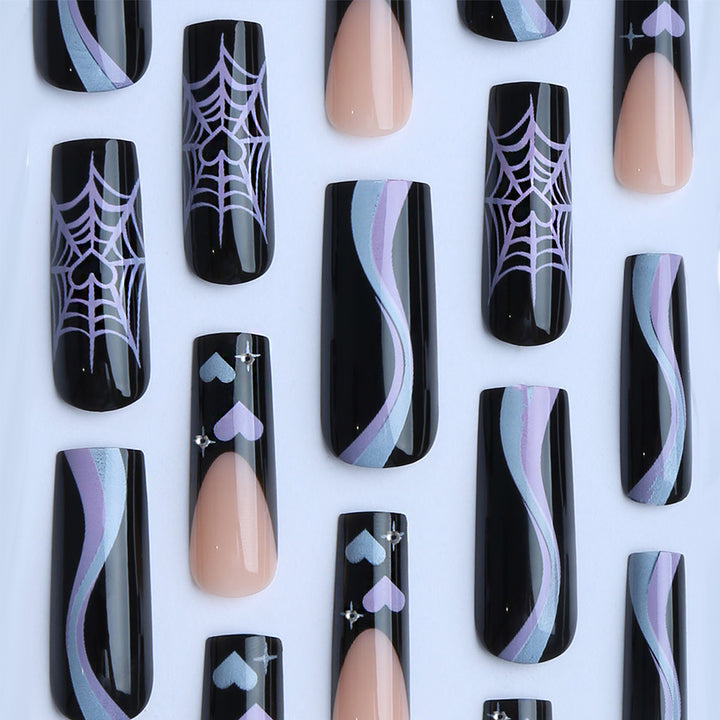 Artificial Nail Extensions with Trendy Design Stornfield