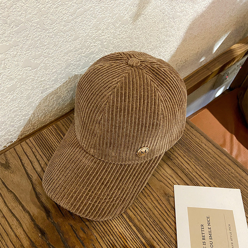 Women's Textured Corduroy Baseball Cap Stornfield