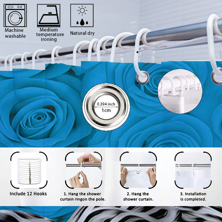 Artistic Floral Theme Bathroom Décor Set Stornfield