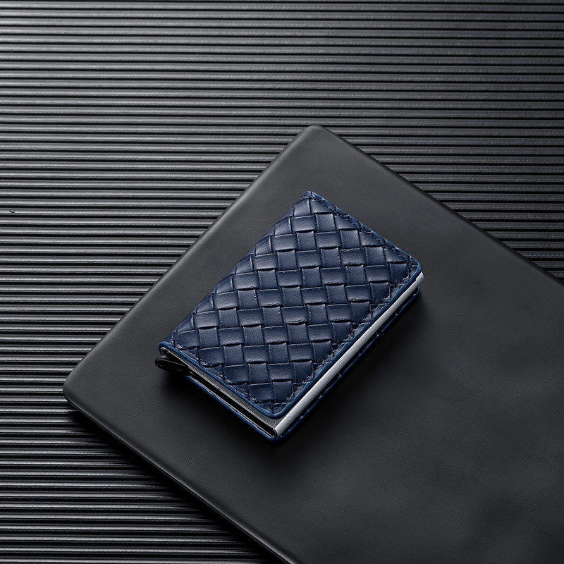 Premium Leather Business Card Holder Stornfield