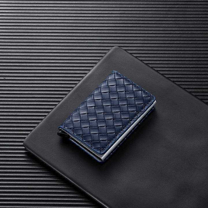 Premium Leather Business Card Holder Stornfield