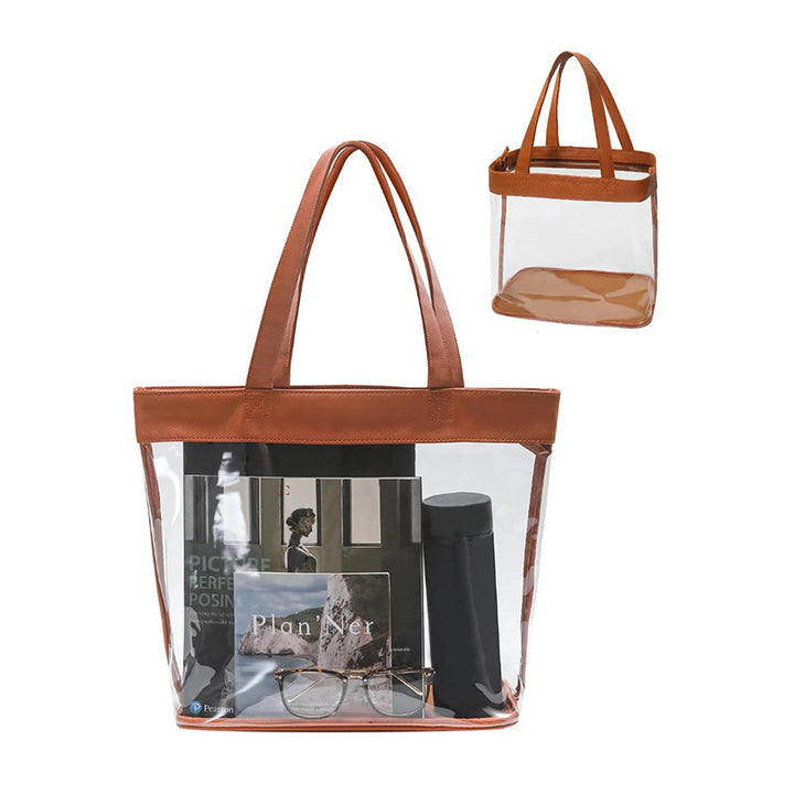 Transparent Shopping Bag in Modern Design Stornfield