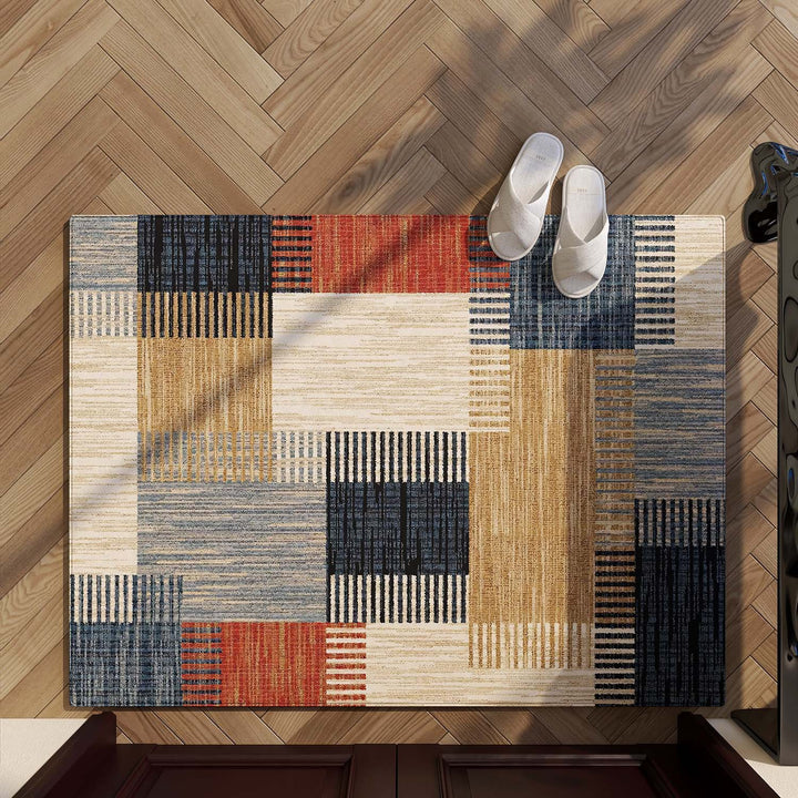 Abstract Patterned Area Rug