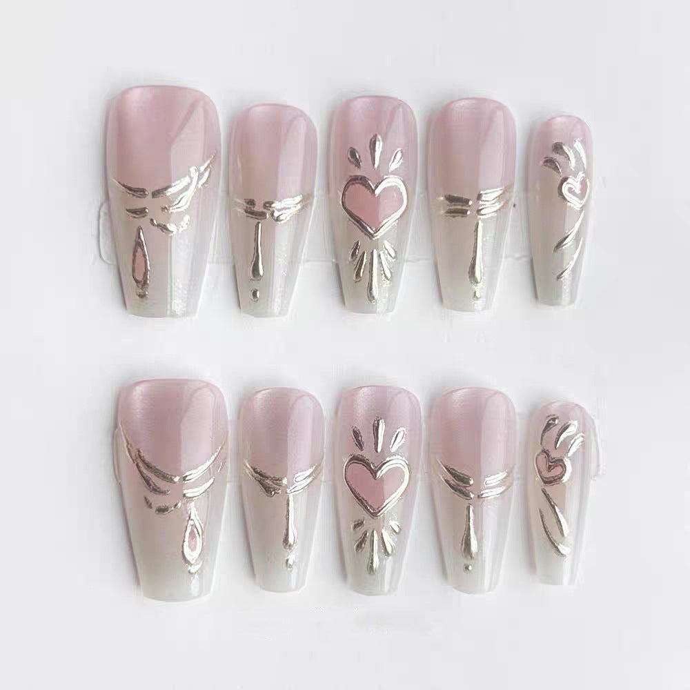 Artistic Press-On Nail Collection Stornfield
