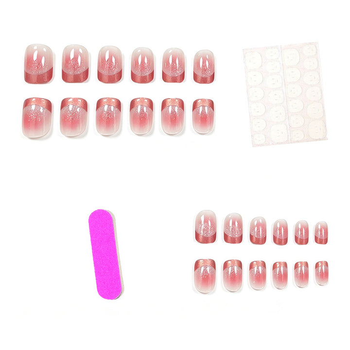 Elegant Glitter Ombre Nail Art Set Stornfield