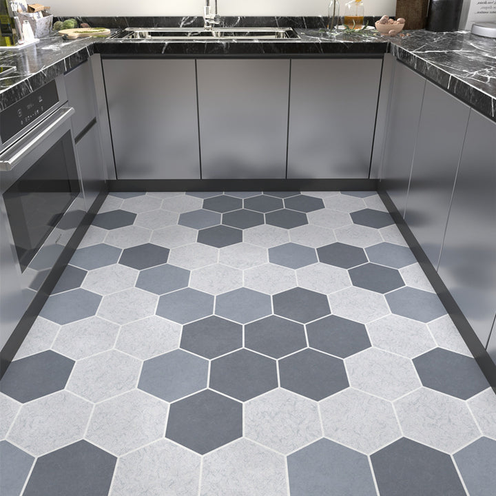 Geometric Honeycomb Pattern Area Rug