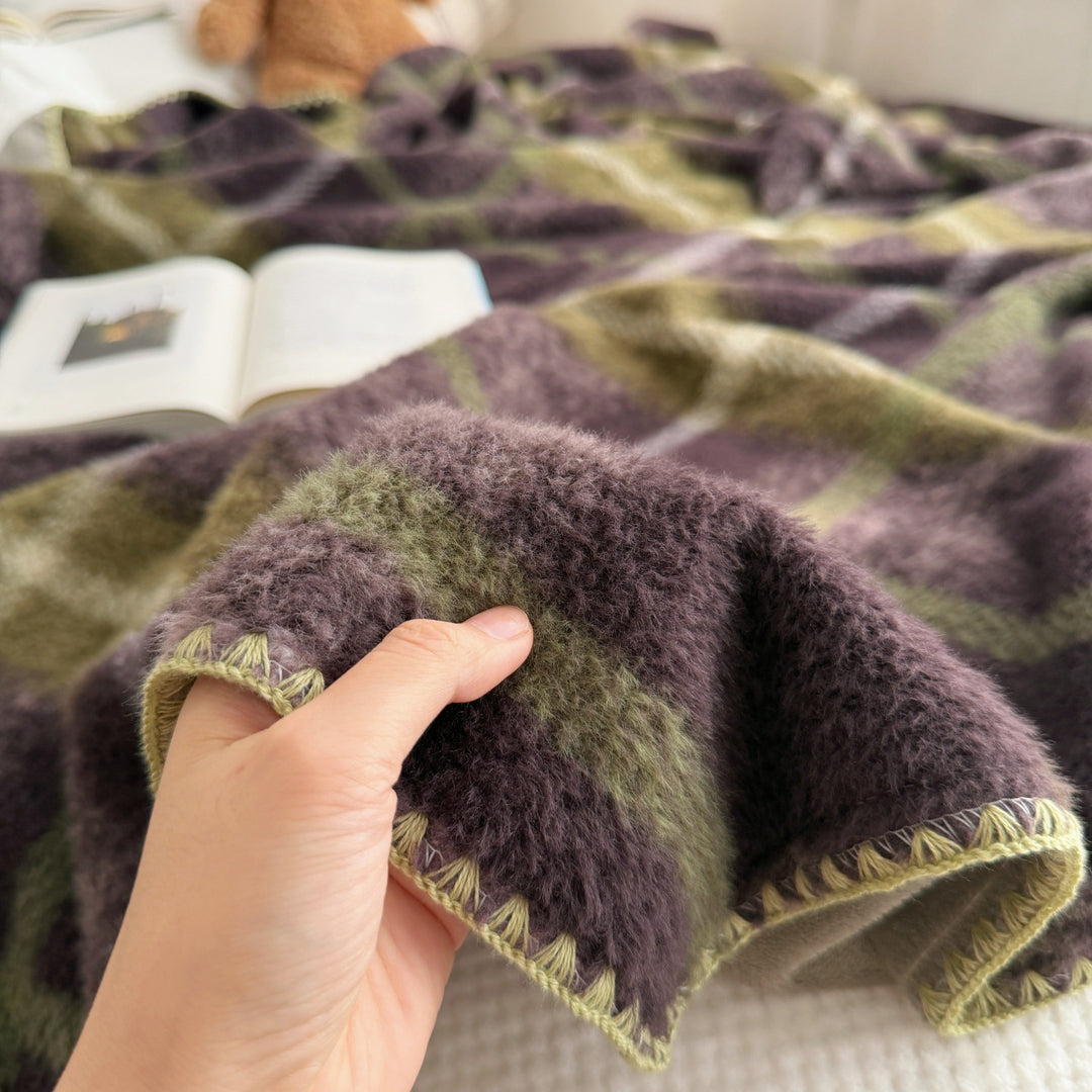 Cozy Flannel Throw Blanket