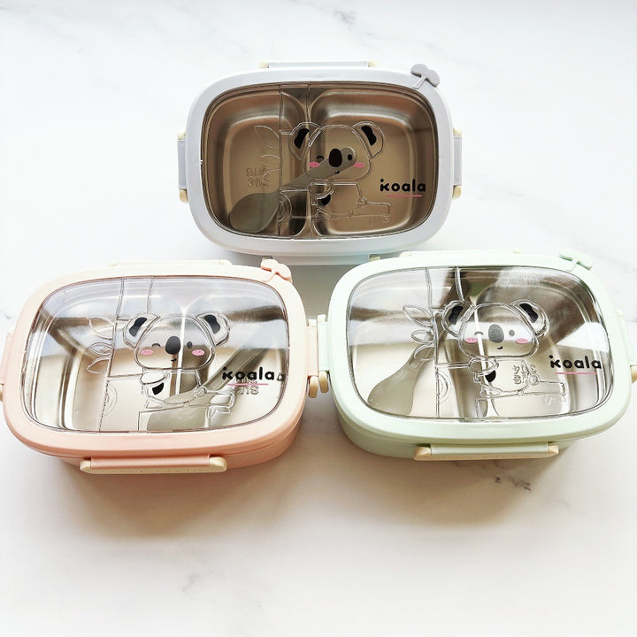 Cute Koala Design Stainless Steel Lunch Container
