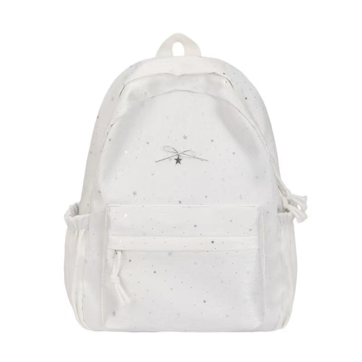 Backpack with Glittering Star Motif and Versatile Storage Options Stornfield