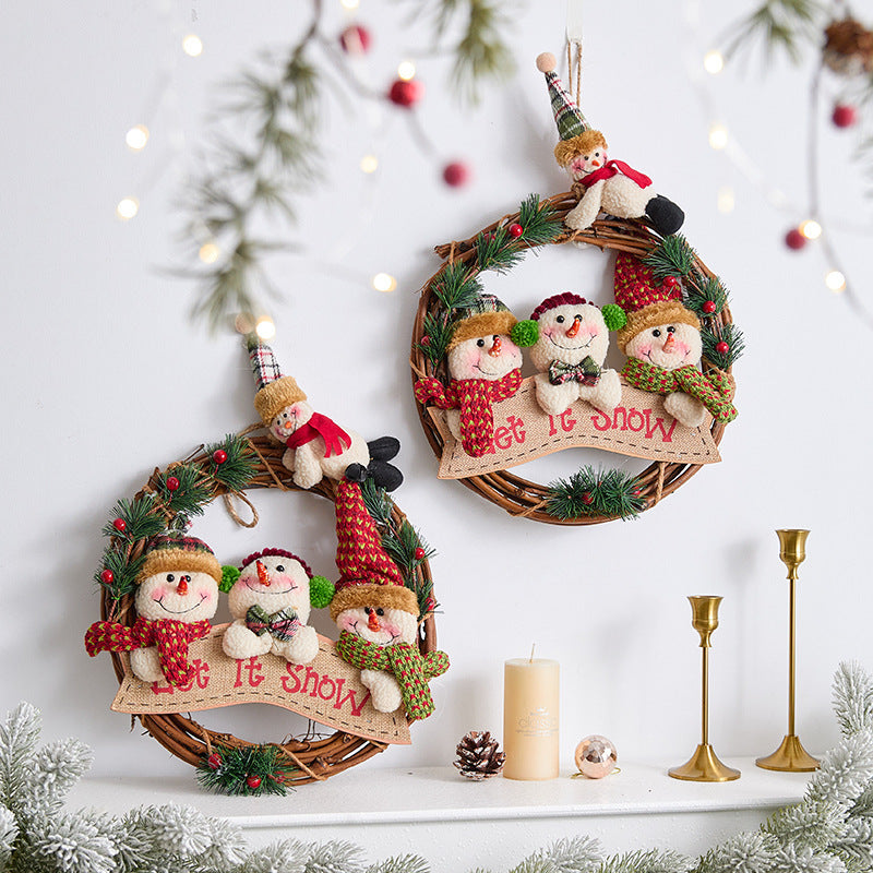 Christmas wreath with lights Stornfield
