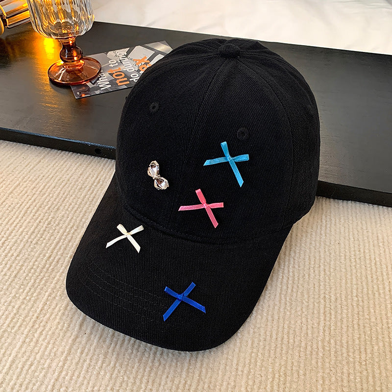 Women's Embellished Ribbon-Accent Cap Stornfield