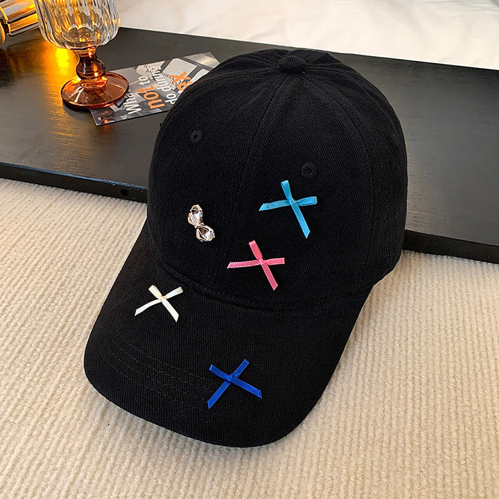 Women's Embellished Ribbon-Accent Cap Stornfield