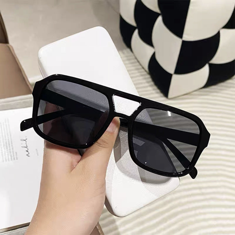 Women's fashionable oversized sunglasses with striking pattern Stornfield