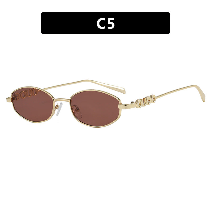Women’s fashionable sunglasses with elegant stainless steel frame and UV protection Stornfield
