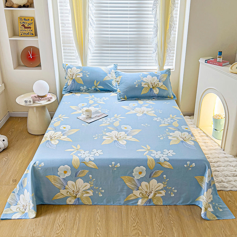 Stylish Plaid Bedspread Set