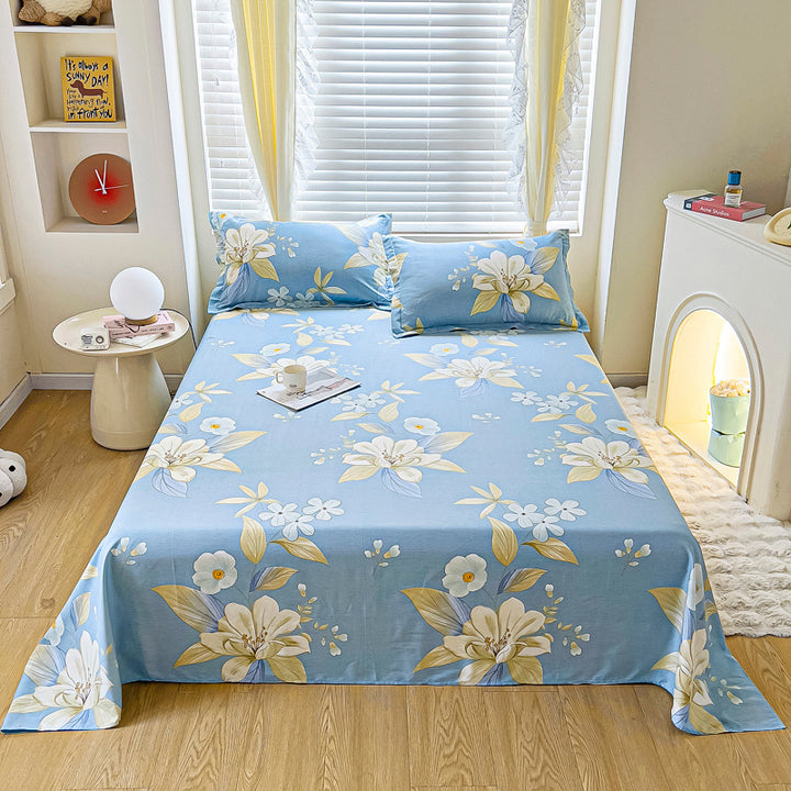 Stylish Plaid Bedspread Set