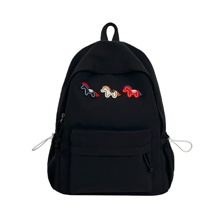 Backpack with Playful Animal Motif and Thoughtful Space Concept Stornfield