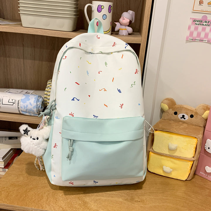 Playful Patterned Backpack Stornfield