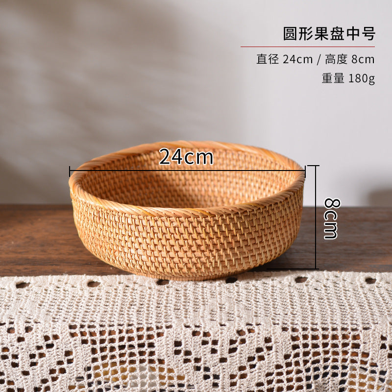 Ladies' beef decoration basket made of natural material Stornfield