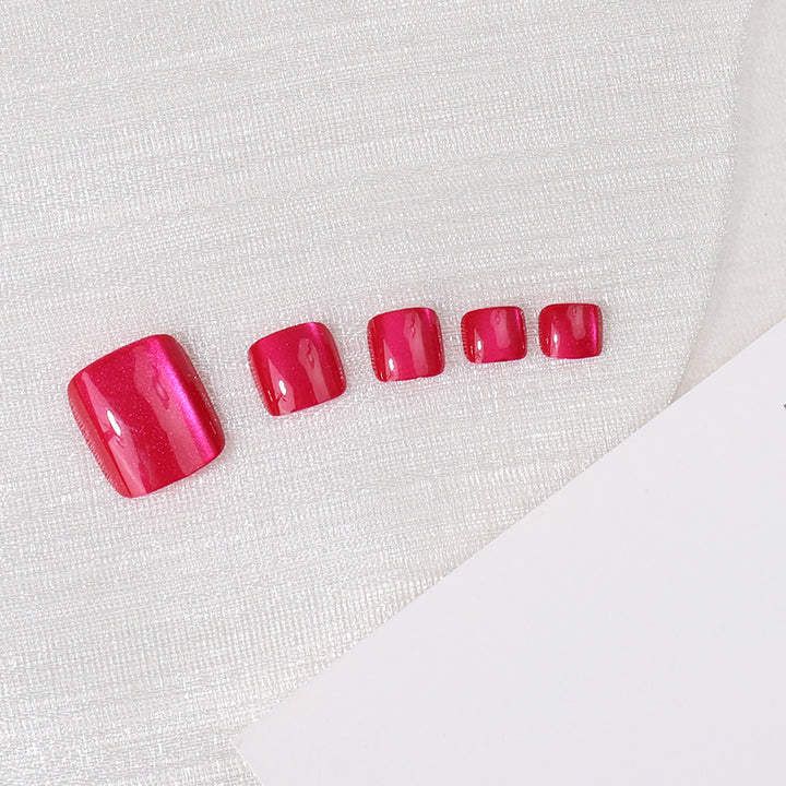 Elegant Glossy Press-On Nail Set Stornfield