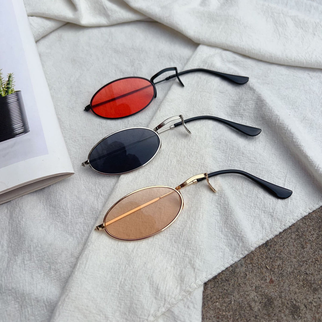 Retro-Inspired Oval Frame Glasses Stornfield