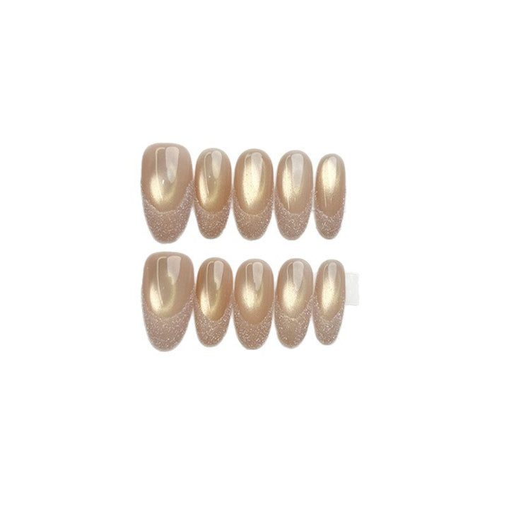 Elegant Glossy Press-On Nail Tips