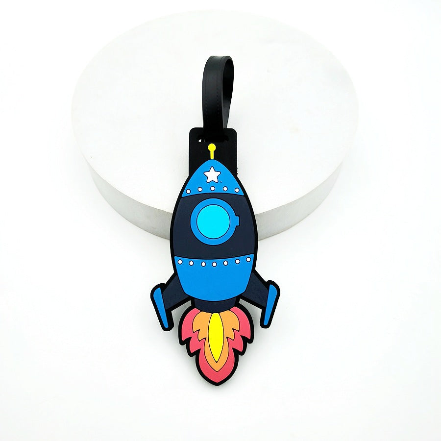 Rocket-Shaped Luggage Identifier Stornfield