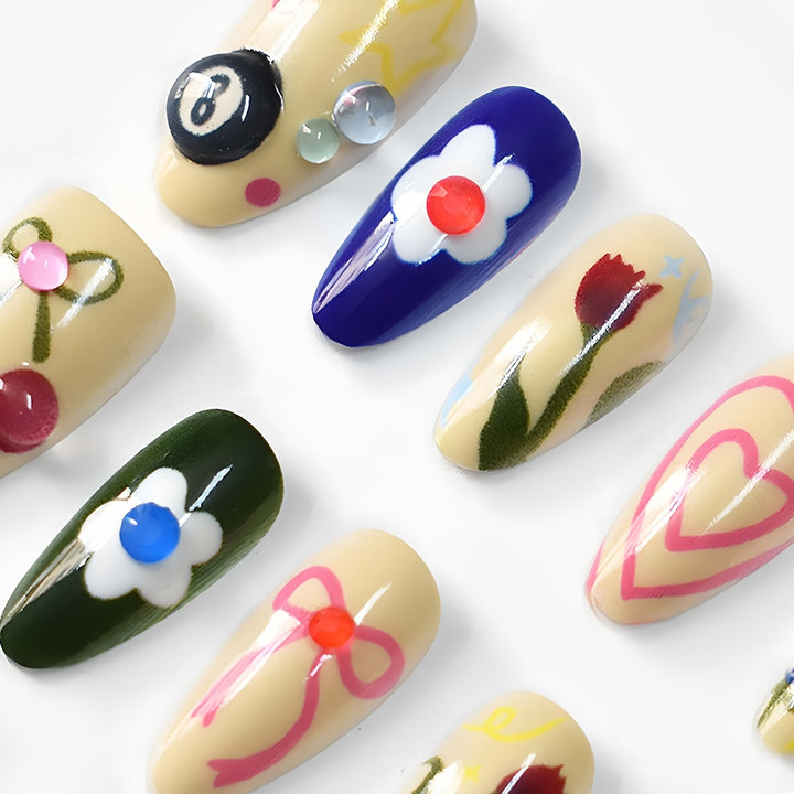 Artistic Gel Nail Art Design Stornfield