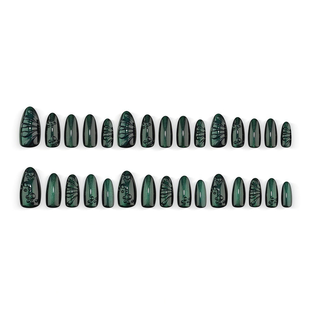 Creative nail art set with stylish 3D effects Stornfield