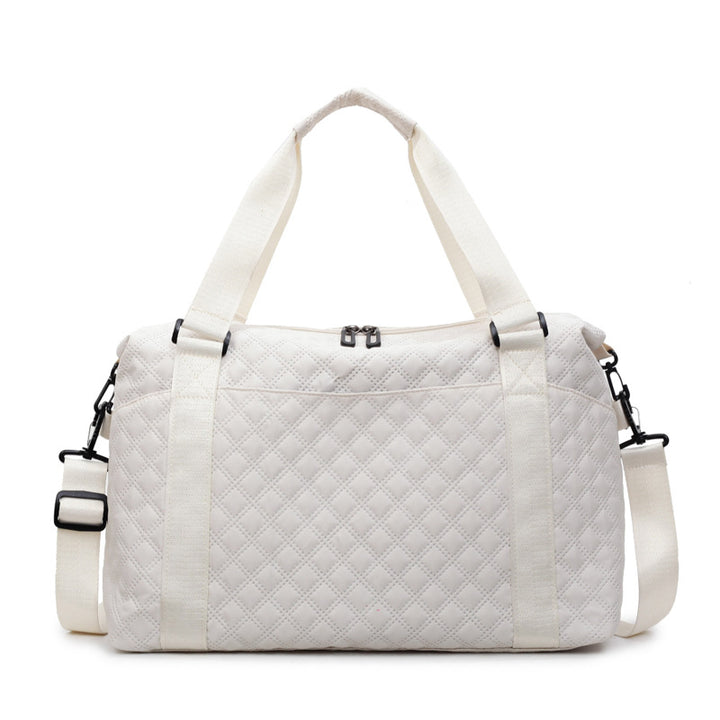 Quilted Fabric Travel Duffle Bag Stornfield