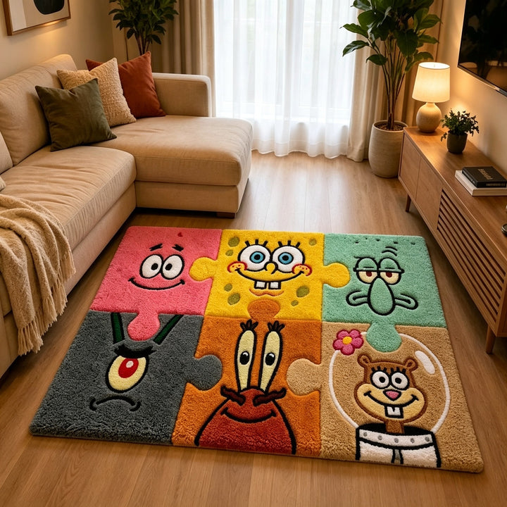 Cartoon Character Bath Mat