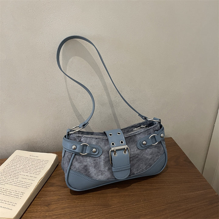 Faux Leather Mini Handbag