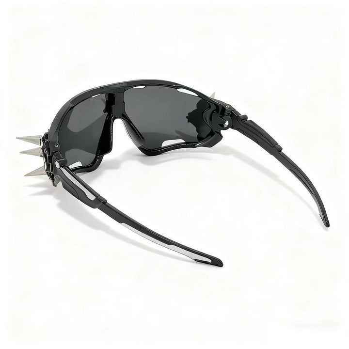 Women's edgy sports sunglasses with sharp accents Stornfield