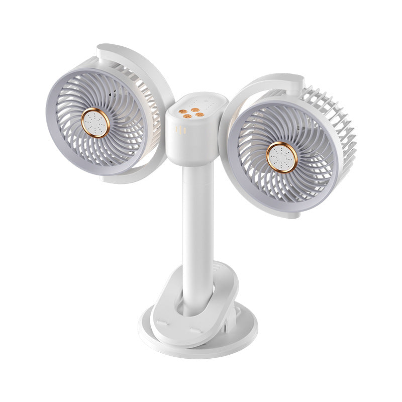 Tabletop Oscillating Fan with LED Light Stornfield