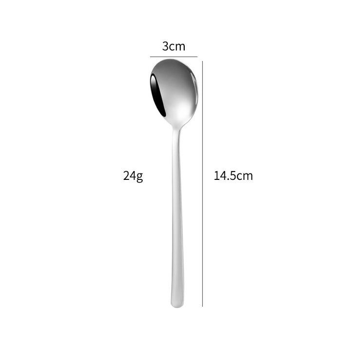 Elegant dessert spoon with luxurious golden surface Stornfield