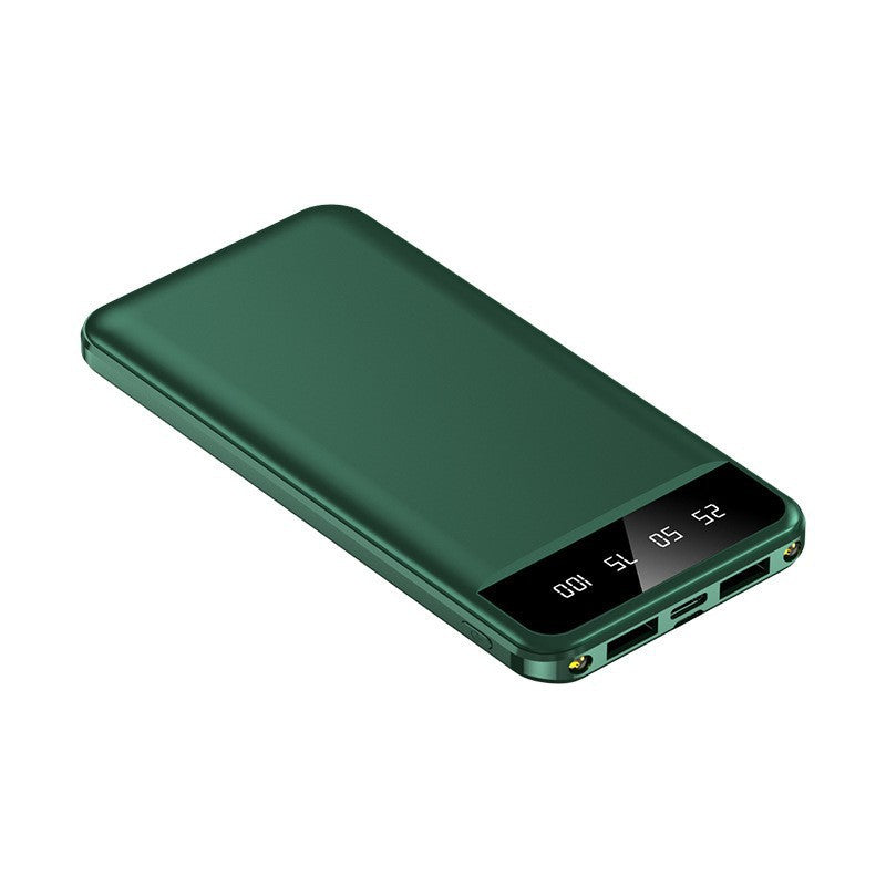 Portable power bank with state-of-the-art digital charge level display Stornfield