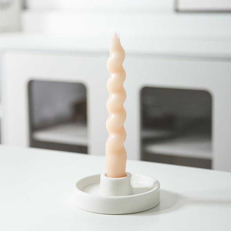Minimalist Ceramic Candle Holder Stornfeild