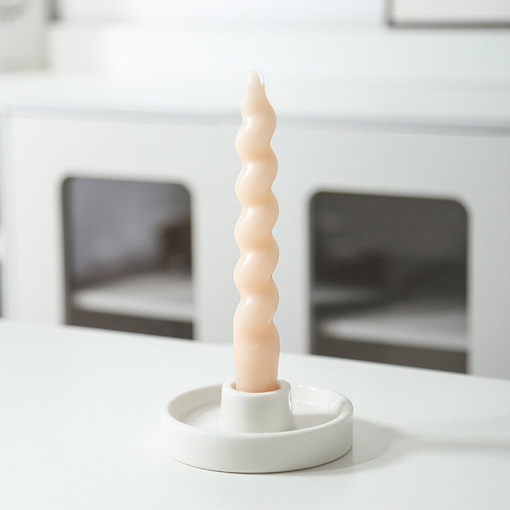 Minimalist Ceramic Candle Holder Stornfeild