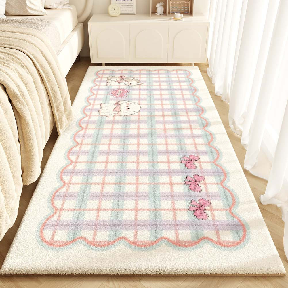 Cute Character Themed Plush Area Mat