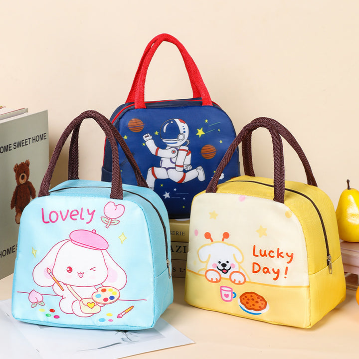 Cute Cat-Themed Insulated Lunch Bag Stornfield