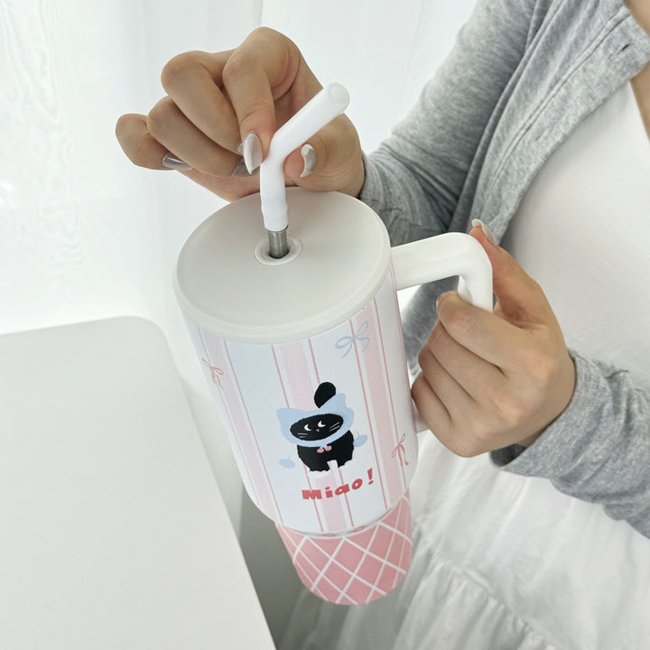 Women's thermos cup with cheerful vegetable design Stornfield