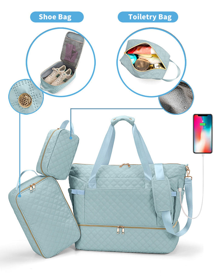 Quilted Weekender Bag Stornfield
