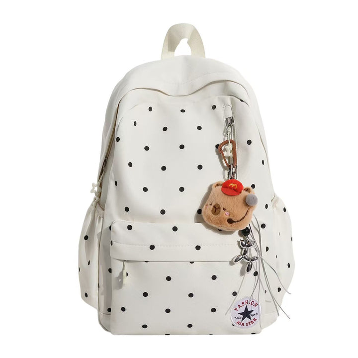 Polka Dot Embellished Backpack Stornfield