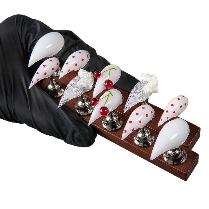 Creative Ice Cream-Themed Press-On Nails