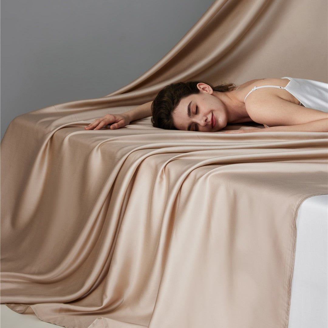 Mulberry Silk Satin Sheet Set